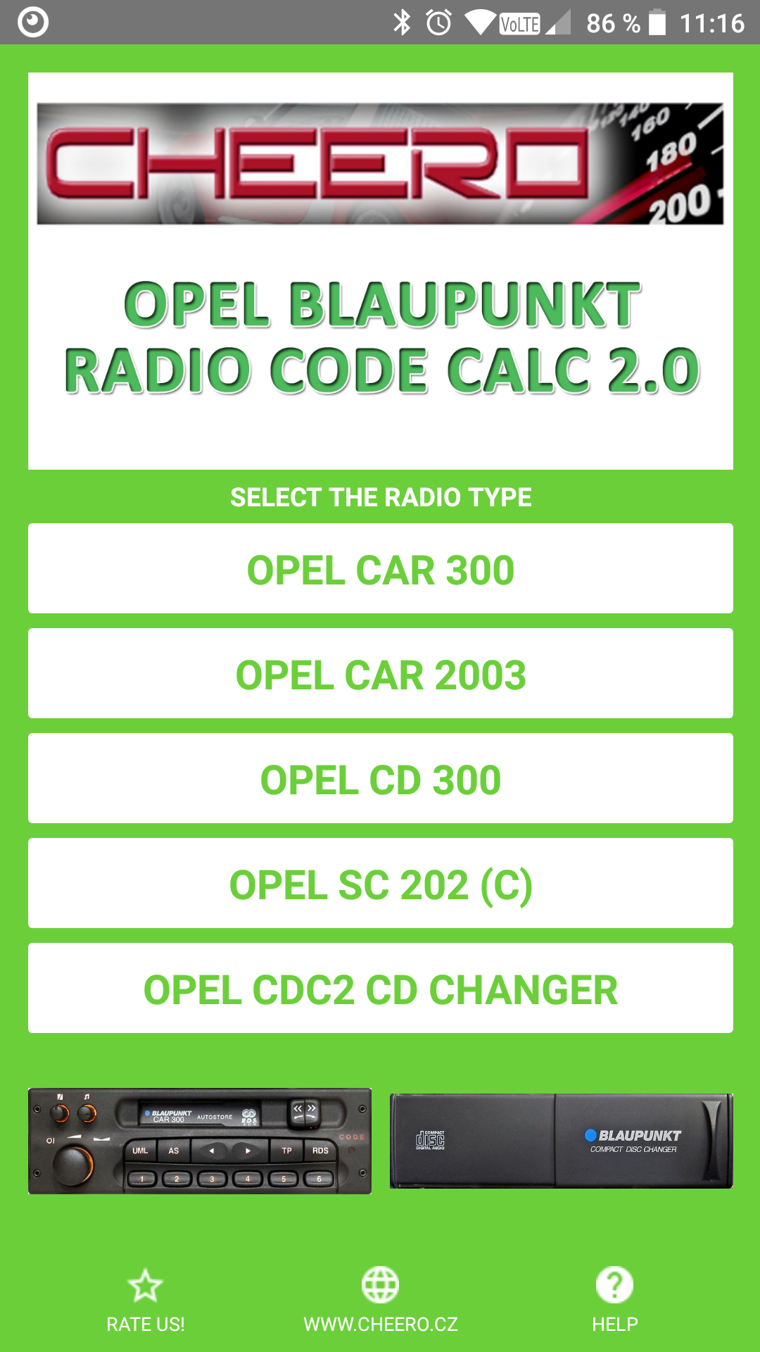 blaupunkt radio code generator free